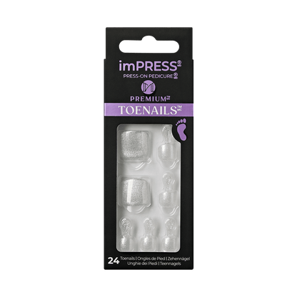 imPRESS Premium Press-On Pedicure - Sweet Delight