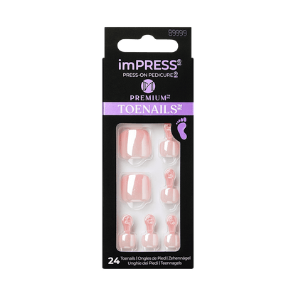imPRESS Premium Press-On Pedicure - Enchanted