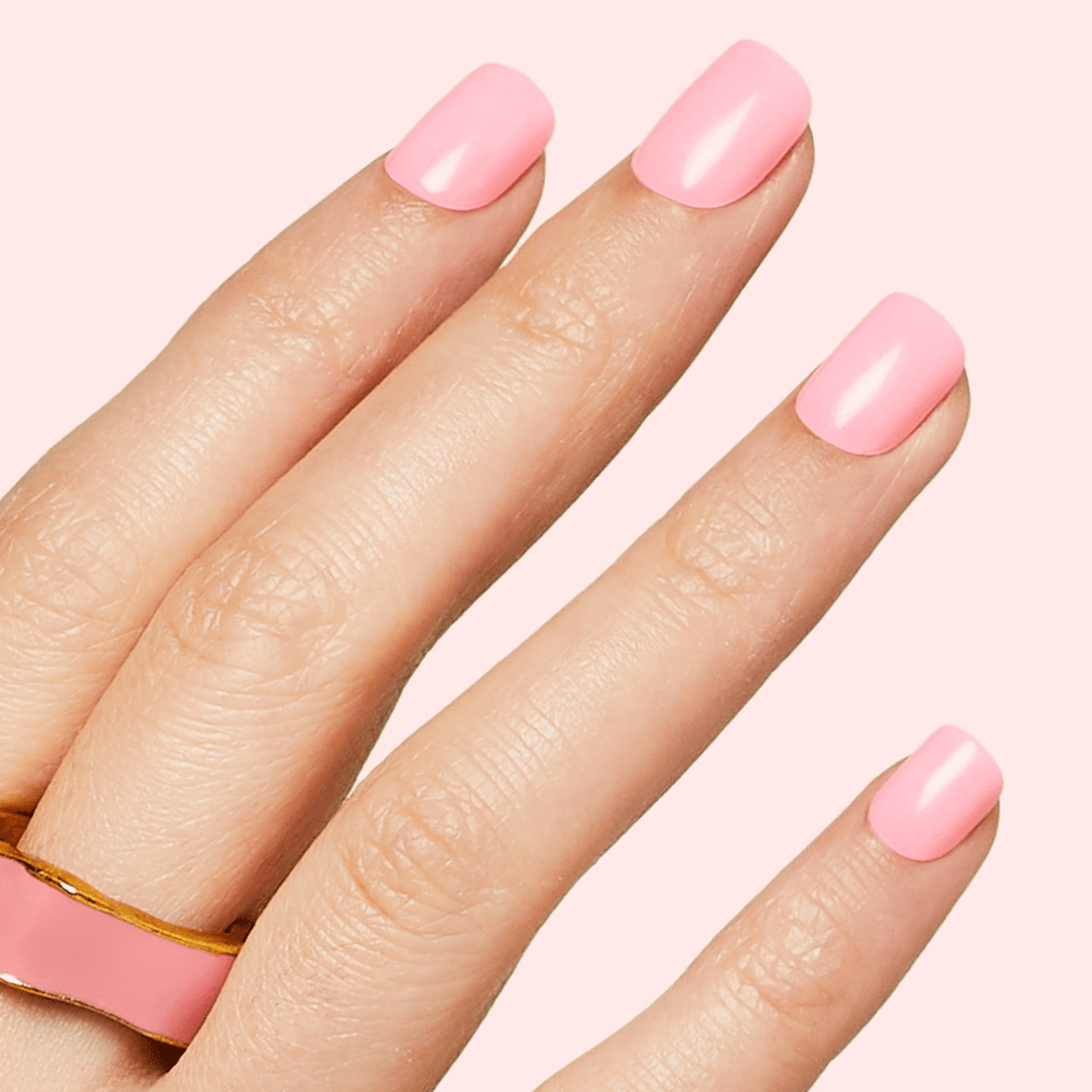 imPRESS Color Press-On Manicure Petite - Carnation