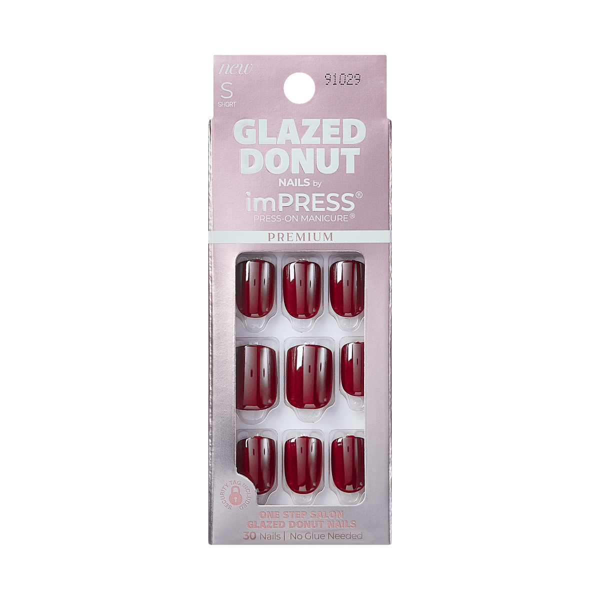 imPRESS Glazed Donut Press-On Manicure - Maple Glazed