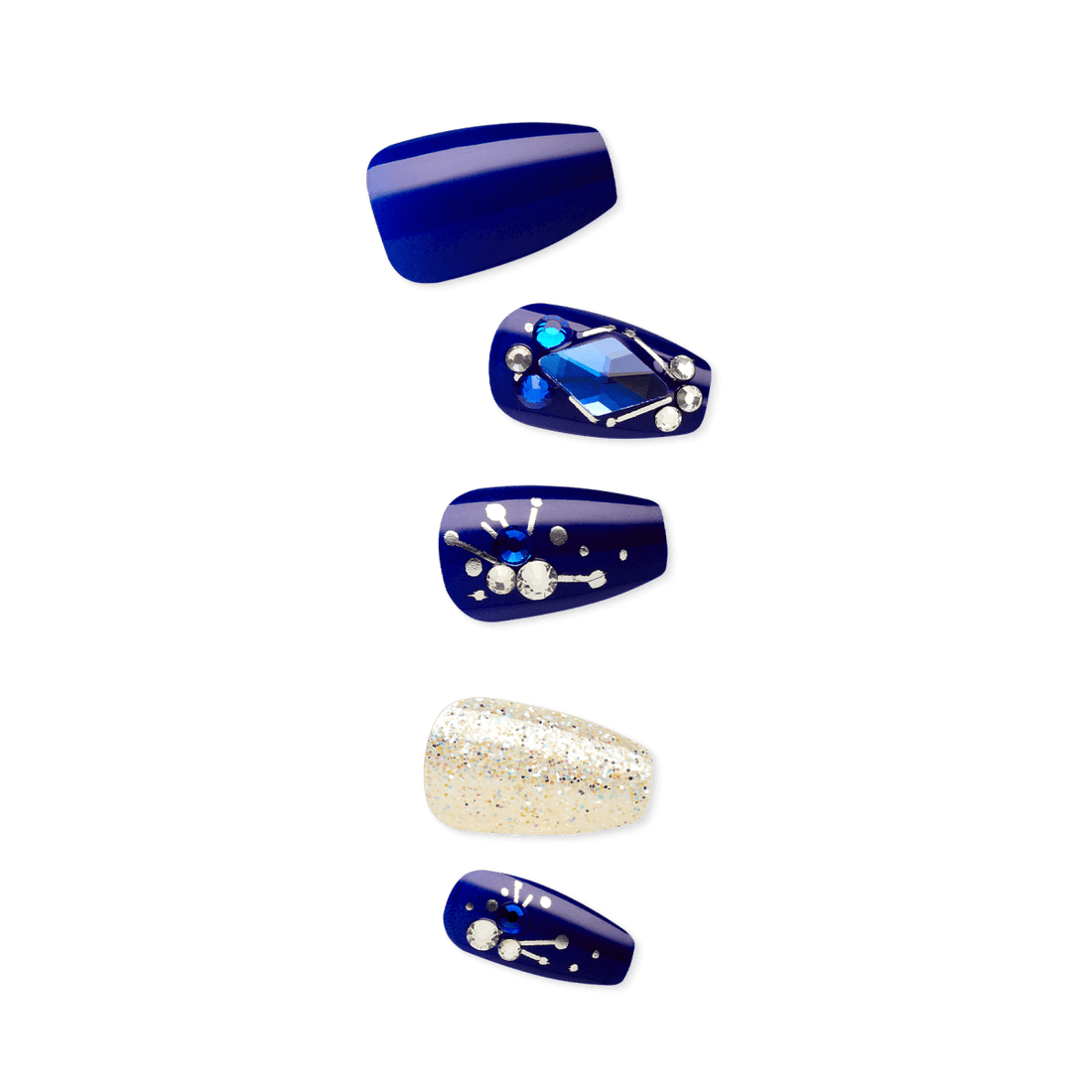 imPRESS Press-on Manicure Birthstone Collection - Sapphire