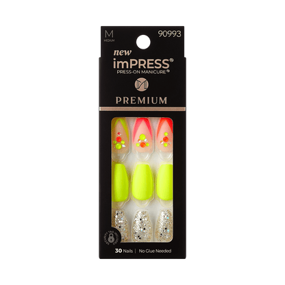 imPRESS Premium Glow Effect Press-On Nails - You Glow Girl