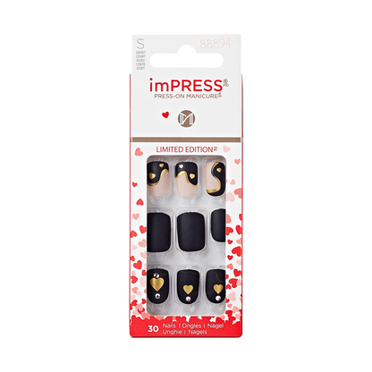 imPRESS Press-On Manicure Valentine Nails - Heart Beat