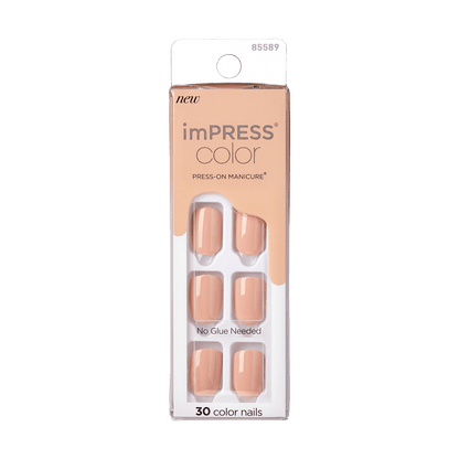 imPRESS Color Press-On Manicure - Latte