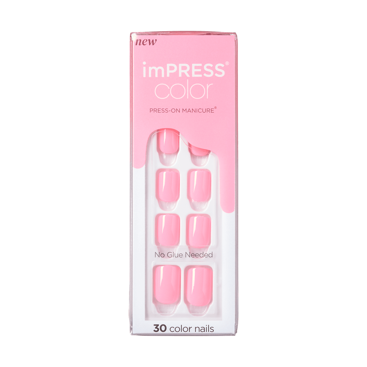 imPRESS Color Press-On Manicure Petite - Carnation