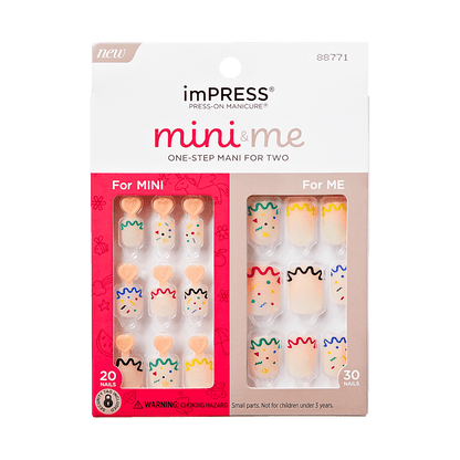 imPRESS Mini &amp; Me Press-On Mani for 2 - Swiggle