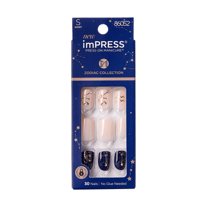 imPRESS Press-On Manicure Zodiac Collection  - Aquarius
