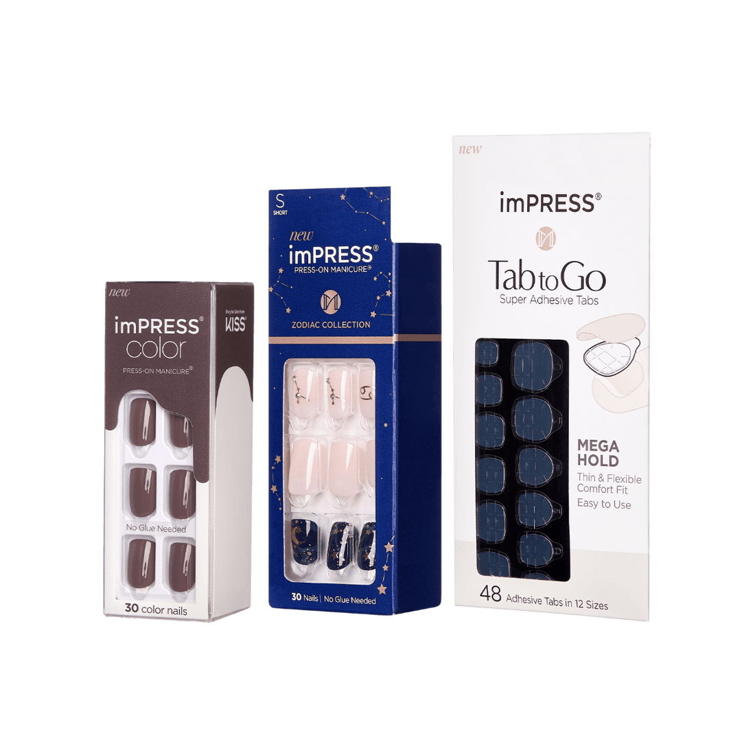 imPRESS Press-On Manicures Zodiac &amp; Tab to Go Set – Cancer