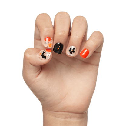 imPRESS MINI Halloween Press-On Manicure for Kids - Scary Story