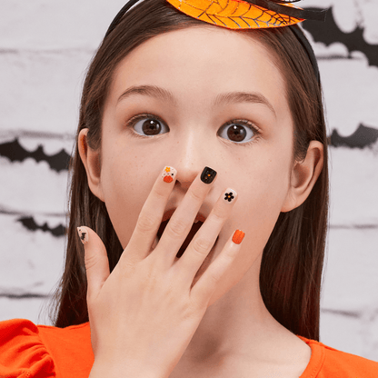 imPRESS MINI Halloween Press-On Manicure for Kids - Scary Story