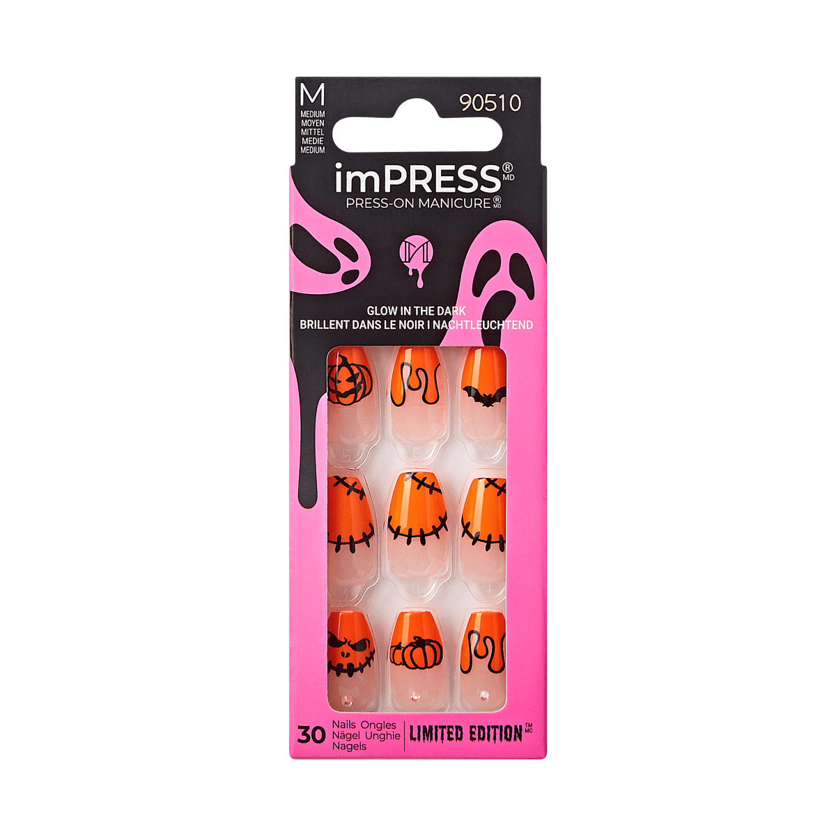imPRESS Press-On Manicure Halloween - Creepy Crawly