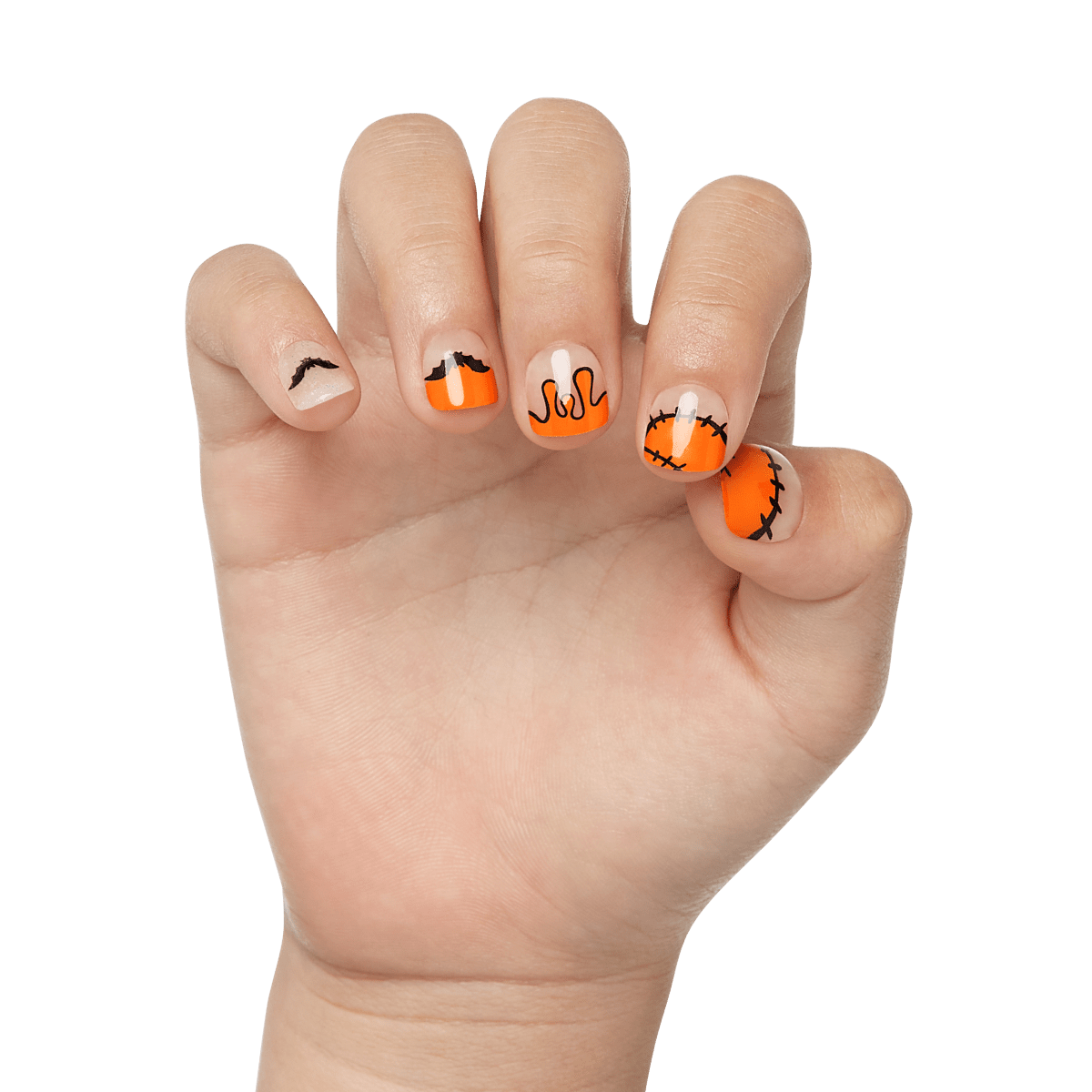 imPRESS MINI Halloween Press-On Manicure for Kids - Make Believe