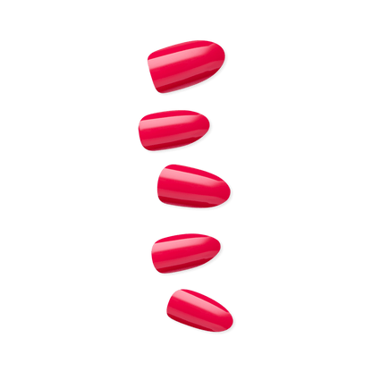 imPRESS Color Press-On Nails - Urban Magenta, Medium Almond