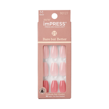 imPRESS Bare but Better Press-on Manicure- Basic as Usual