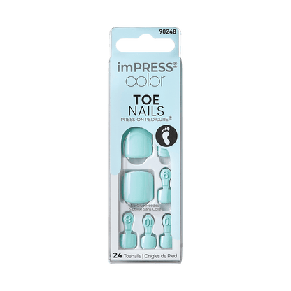 imPRESS Color Press-On Pedicure - Moonseed