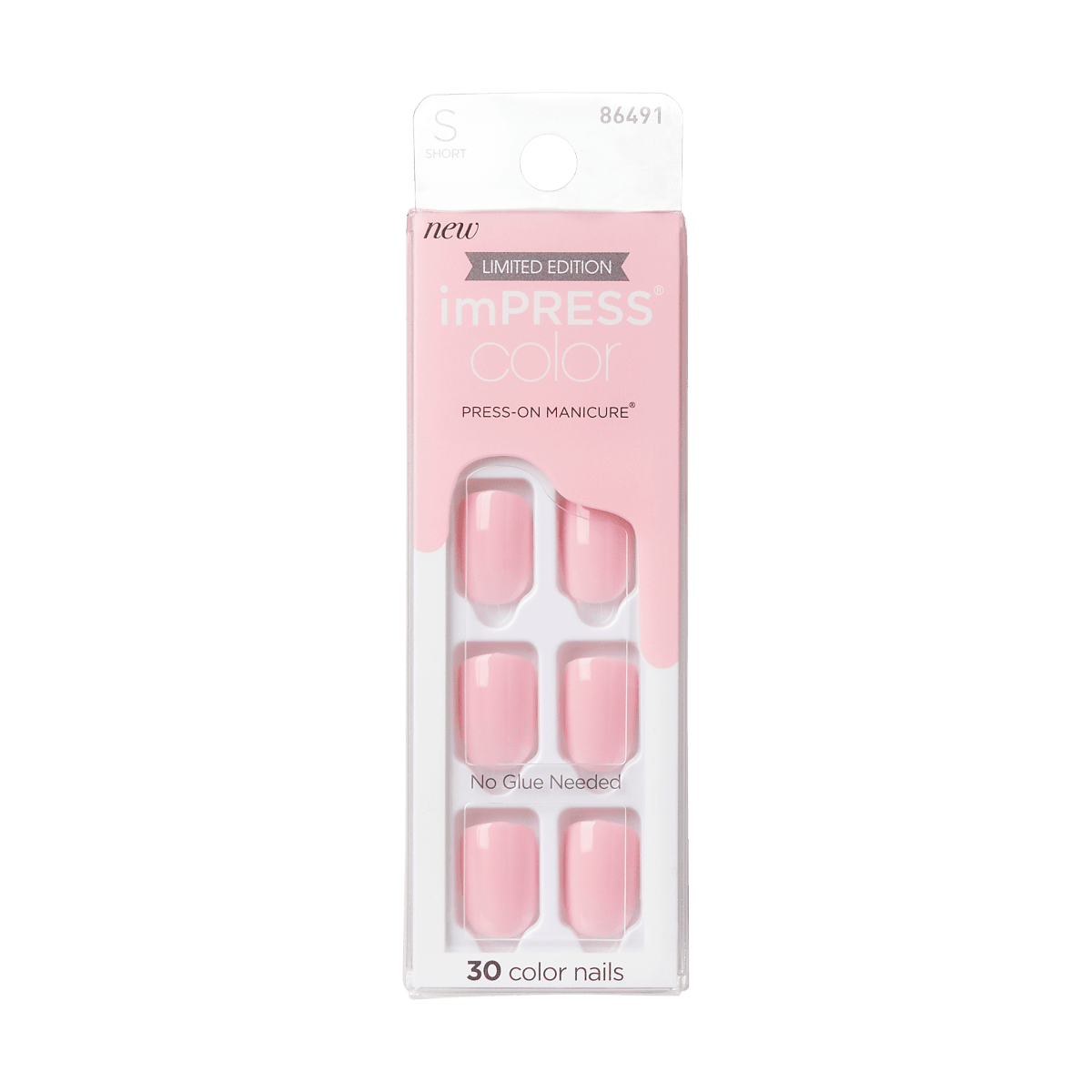 imPRESS  Color Press-On Manicure - Think Pink