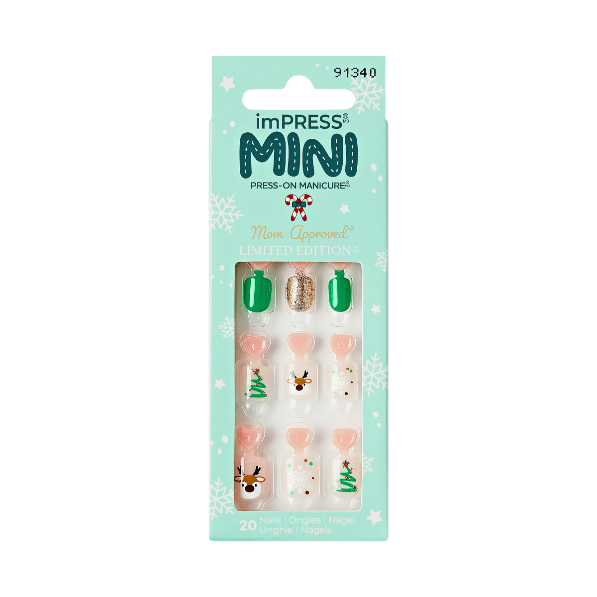 imPRESS MINI Holiday Press-On Nails - Holiday Cheers