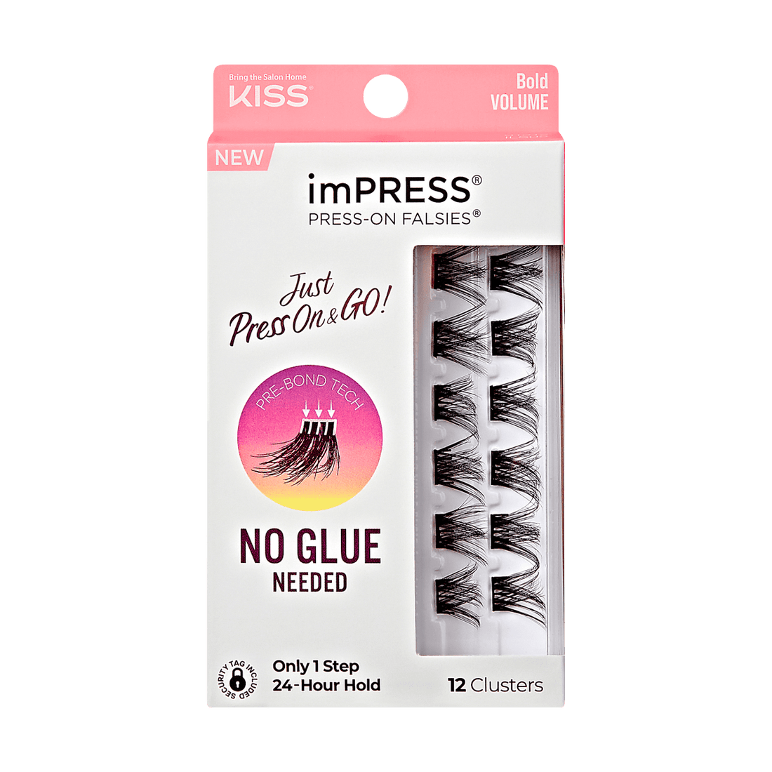 imPRESS Press-On Falsies Minipack 12 Clusters - Bold