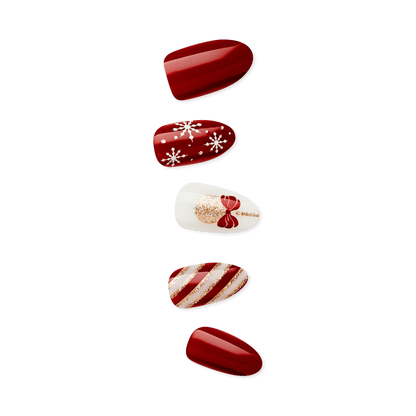 imPRESS Holiday Press-On Manicure - White Night