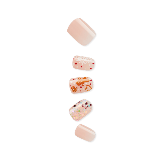 imPRESS Holiday Press-On Manicure - Snowy Village