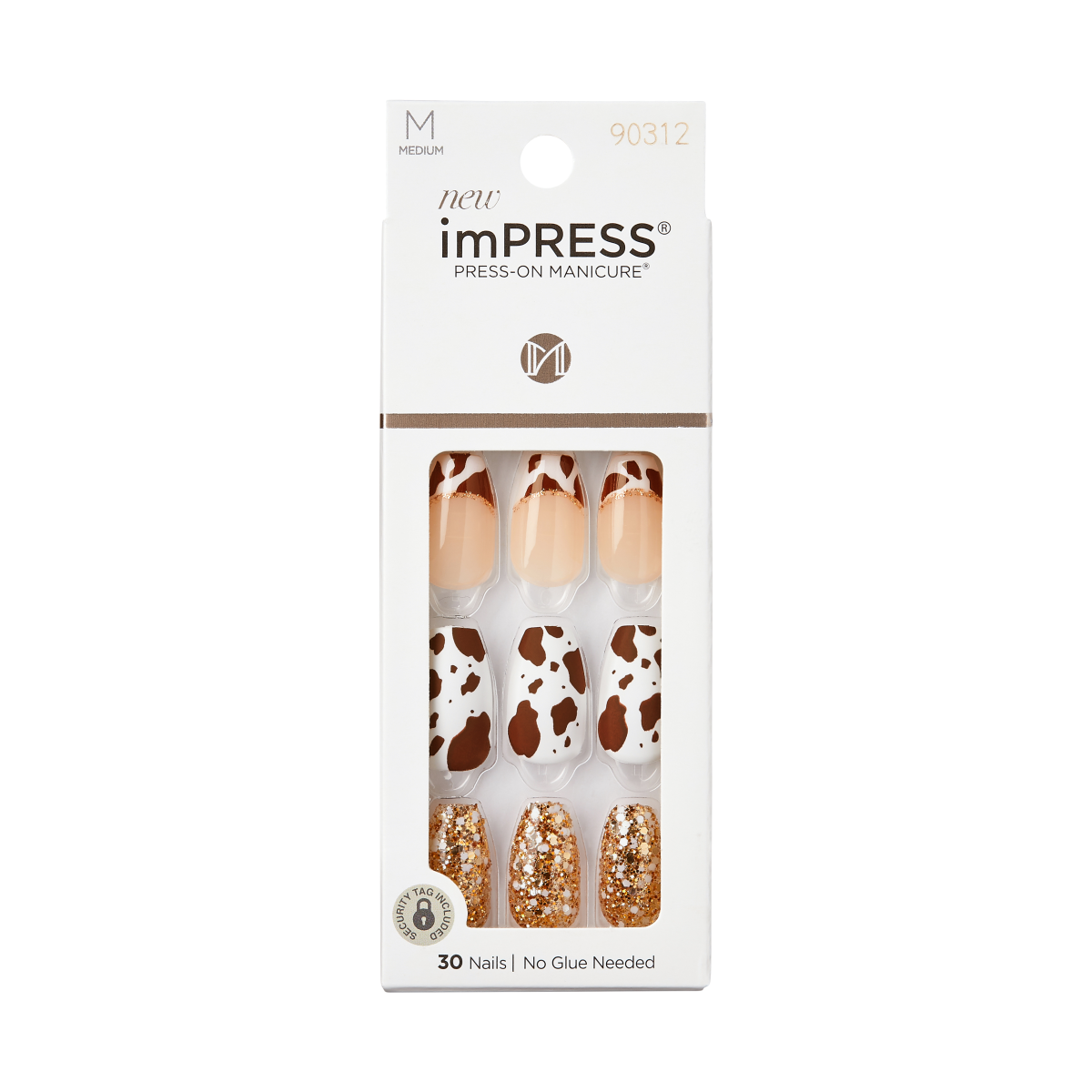 imPRESS Design Press-On Nails - Pepper