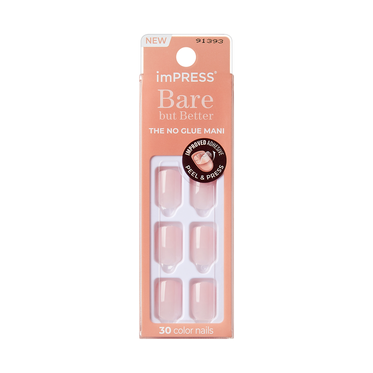 imPRESS Color Bare but Better Press-On Nails - Instinct