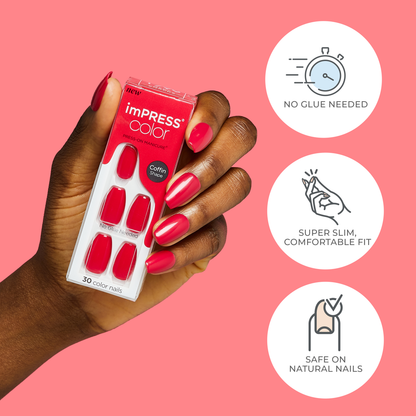 imPRESS Color Press-On Nails - All Smiles