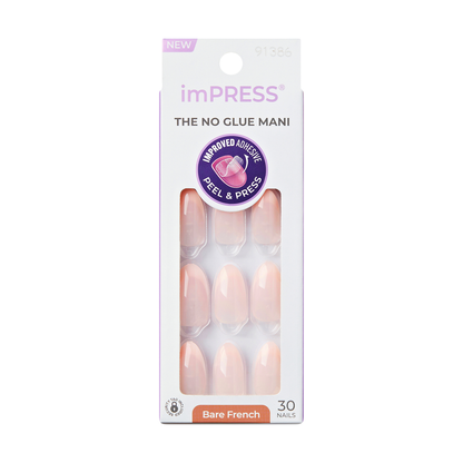 imPRESS Bare French Press-On Nails - Ace