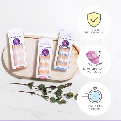imPRESS French Press On Nails - Glimpse