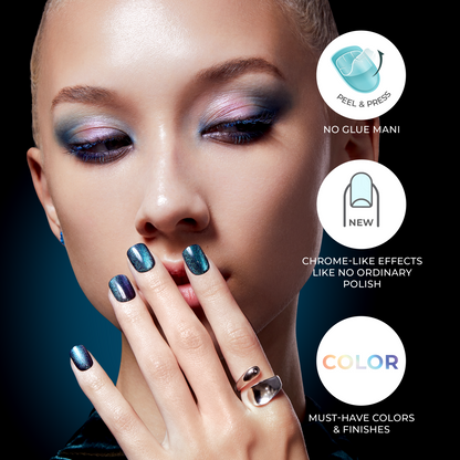 colorFX by imPRESS  Press-On Nails - Meta