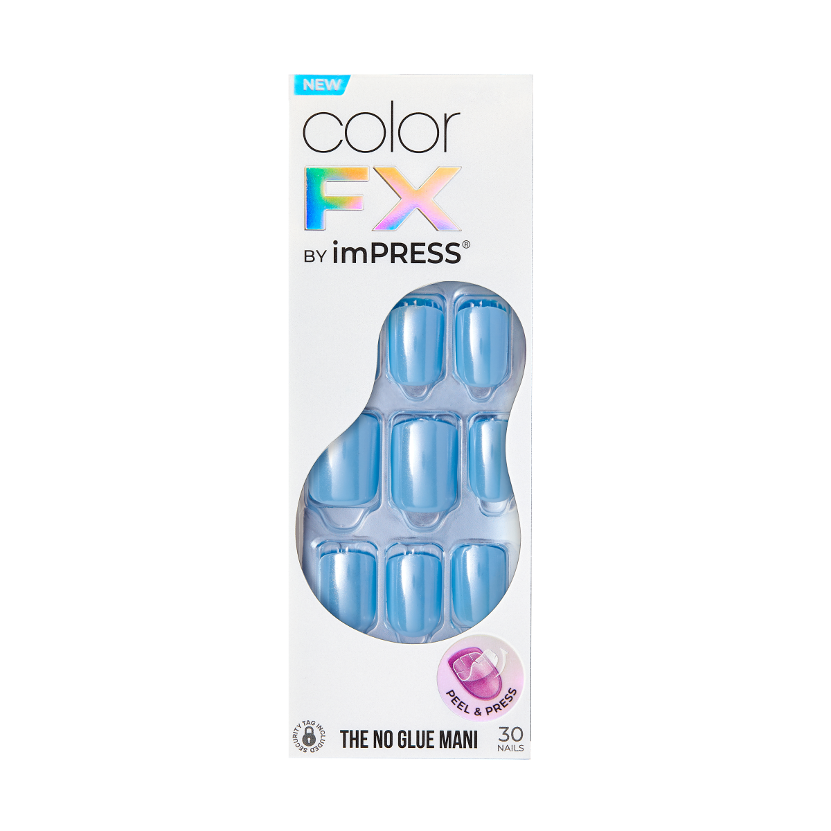 colorFX by imPRESS  Press-On Nails - Meta