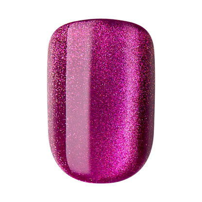 Close-up of a singular press-on nail in &