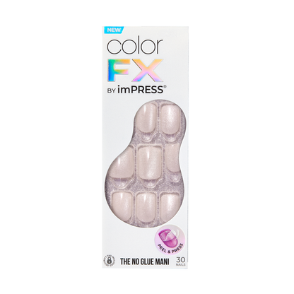 Packaging for imPRESS Color FX press-on nails in &