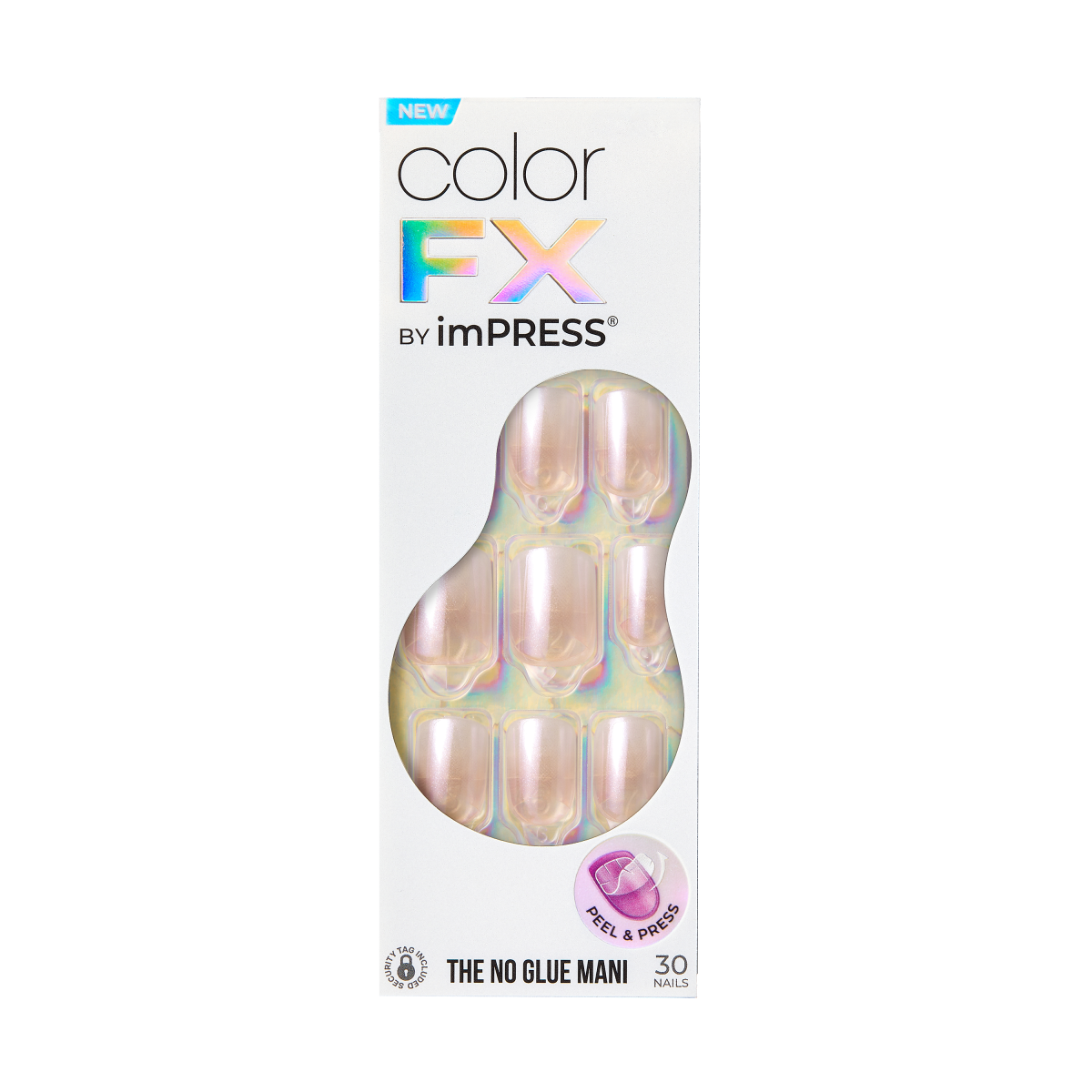 Packaging for press-on nails from imPRESS Color FX in &