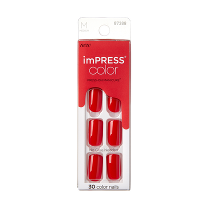 imPRESS Color Press-On Manicure - Reddy or Not