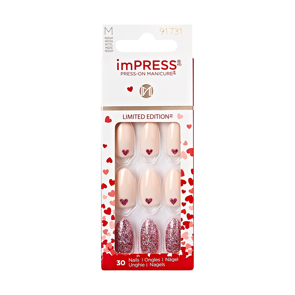 imPRESS Valentine Nails - Hold Me Tight