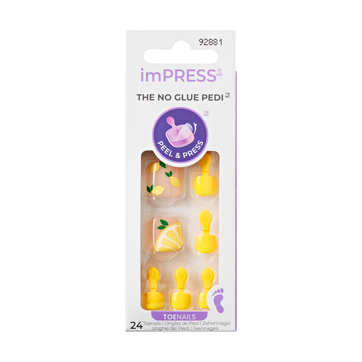 imPRESS Press-on Pedicure - Be My One
