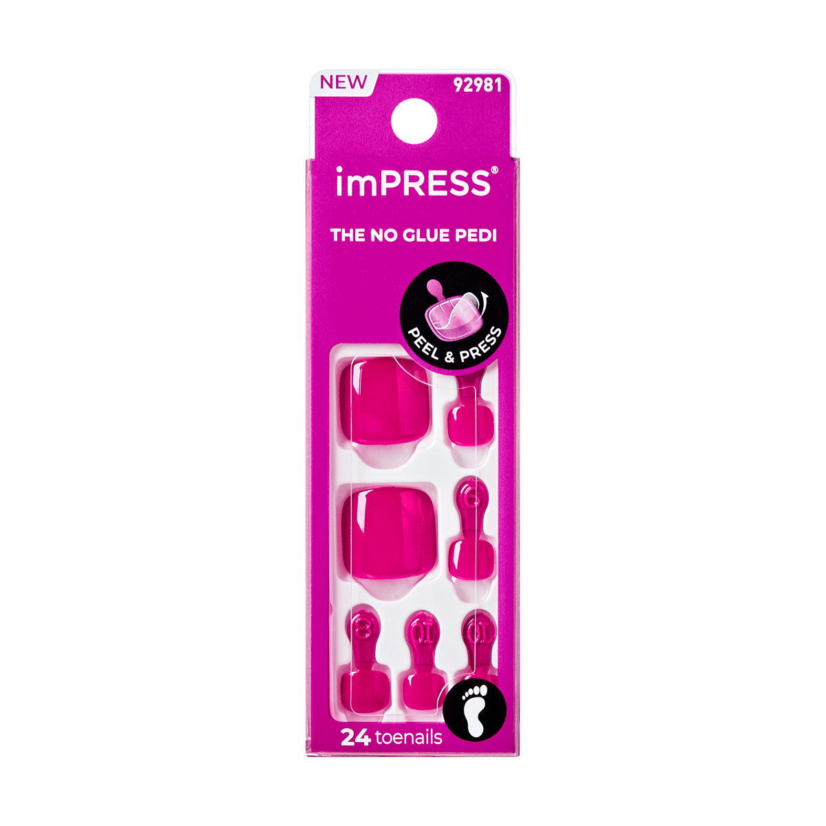 imPRESS Press-on-Pedicure- Almost There
