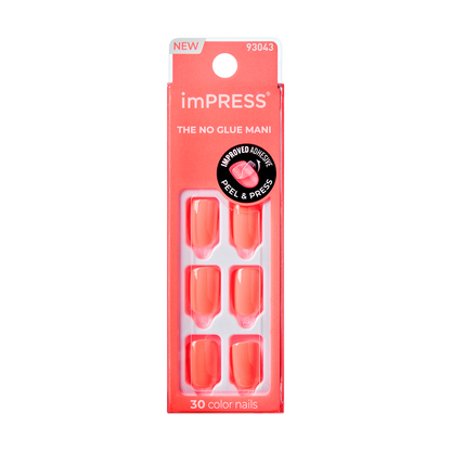 Packaging for press on nail kit in &