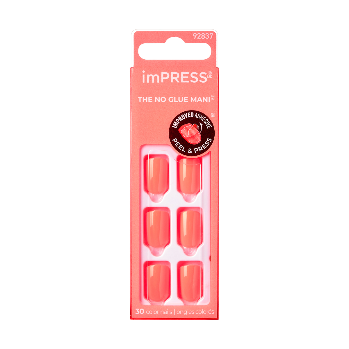 imPRESS Color Press-On Nails - Shell Yeah