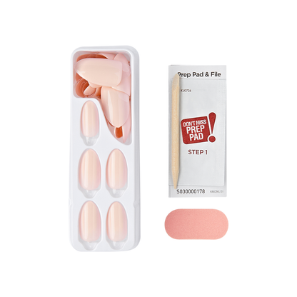 imPRESS Color Press On Nails - Brushed Pale