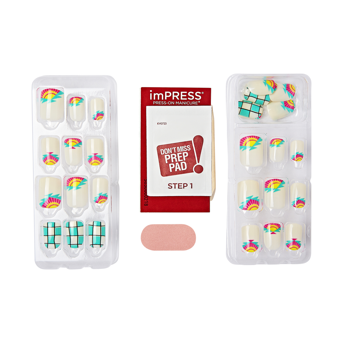 AriZona x imPRESS Design Press On Nails  - Original Lemon Tea