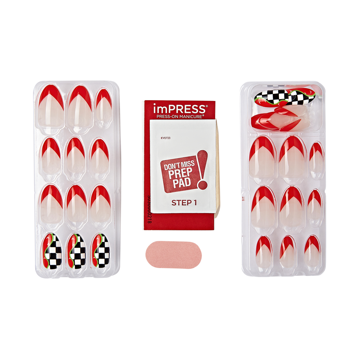 AriZona x imPRESS Design Press On Nails  - Watermelon