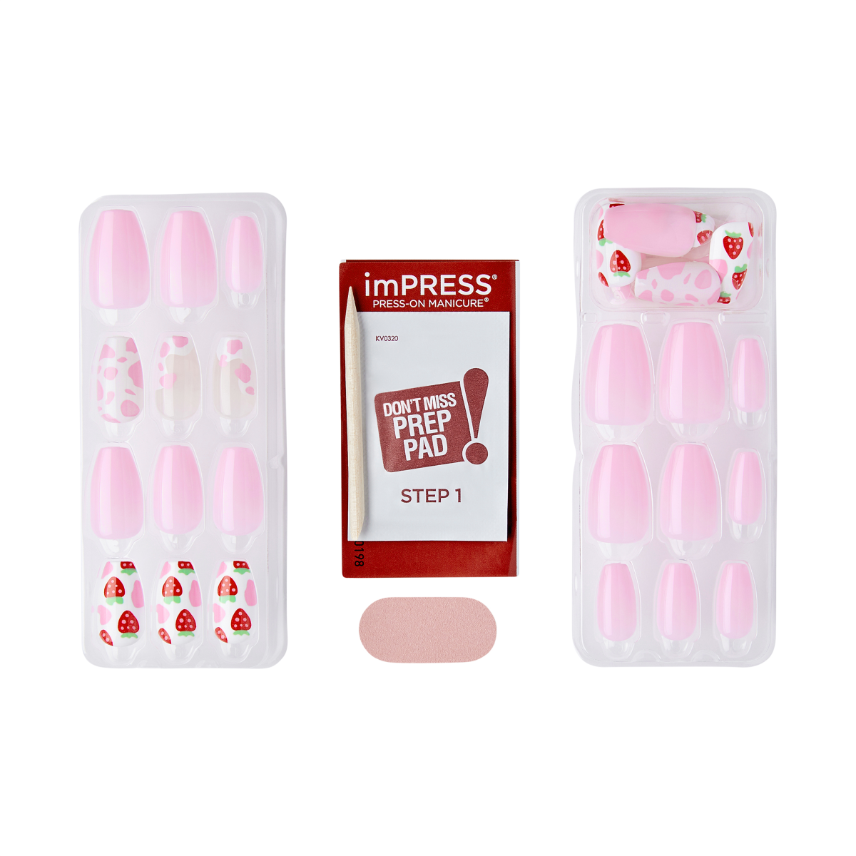 imPRESS Design Press On Nails - Sweet Scoops