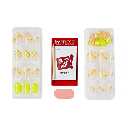imPRESS Design Press On Nails - Game Set Match