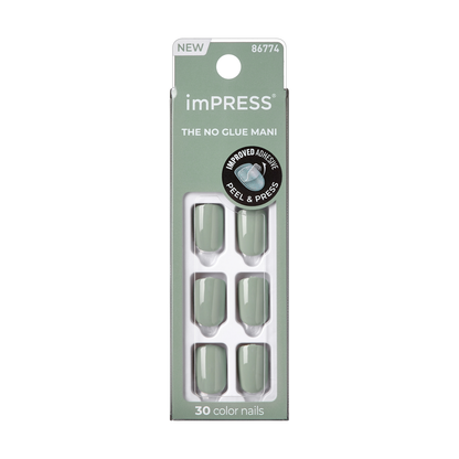 imPRESS Color Press On Nails - Going Green