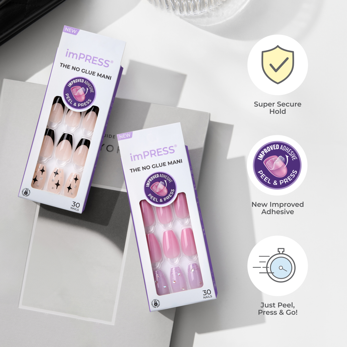 imPRESS Press On Manicure - Wide Fit