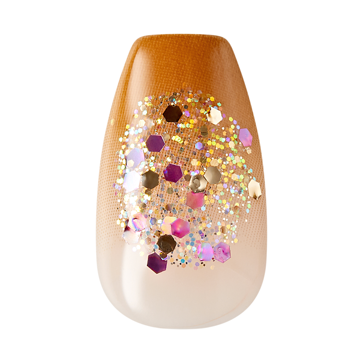 imPRESS Design Press On Nails - Golden Espresso
