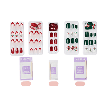 imPRESS Press On Nails Holiday Gift Set - Cozy Chic