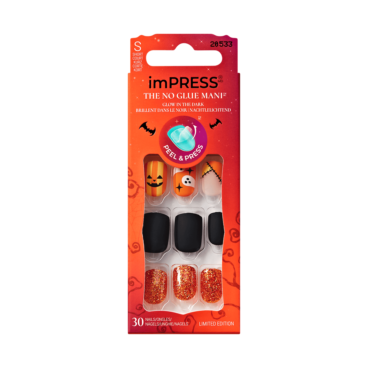 imPRESS Halloween Design Press On Nails - In Your Sleep